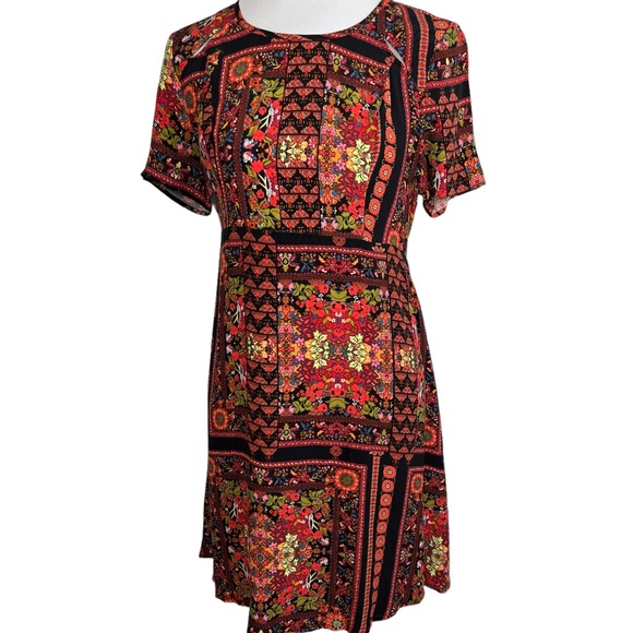 Topshop MATERNITY Dresses & Skirts - TopShop Maternity Bohemian Print Tie Back Dress 6